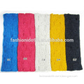 new design solid fashion crochet scarf pattern,cachecol,bufanda infinito,bufanda by Real Fashion